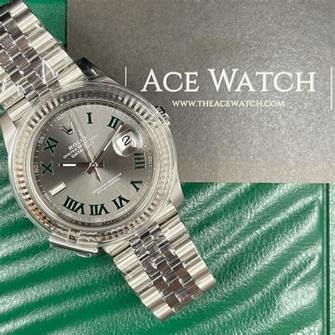 rolex datejust 41溫布頓